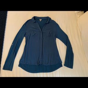 Converse One Star Button Up Shirt